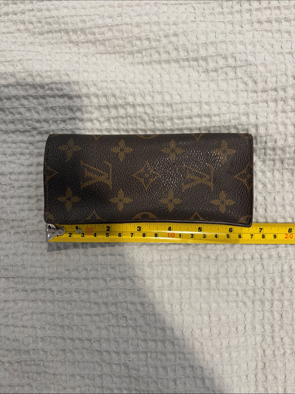 Louis Vuitton Brown Monogram Eyeglass Pouch